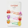 Girls' 6pk Fruit Clips - Cat & Jack™ - 2 of 3