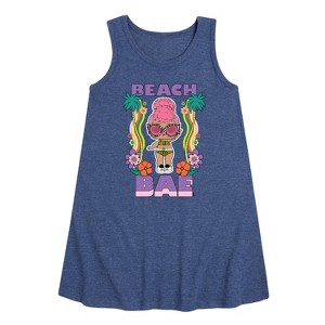 - LOL Surprise! - Groovy Beach Babe Graphic Sleeveless Aline Dress - 1 of 3