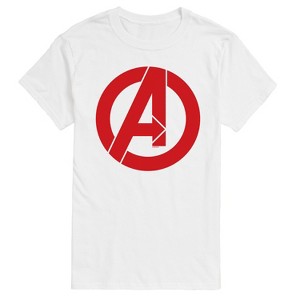 Men's - Marvel - Avengers A Logo Short Sleeve Graphic T-Shirt - 1 of 4