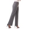 Rekucci Women’s Smart Stretch Wide Leg Pull-On Pants – Business Casual Desk to Dinner Style - 2 of 4