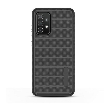 MyBat Fusion Protector Case Compatible With Samsung Galaxy A52 5G - Black Dots Textured / Black