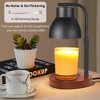 FAAYFIAN Adjustable Candle Warmer Lamp with Timer,Wood Base Metal Shade,Birthday Gifts for Women Mom - 3 of 4