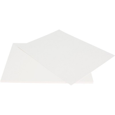 School Smart Poster Board, 11 x 14 Inches, White, Pack of 25