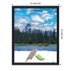 Amanti Art Grace Brushed Metallic Black Narrow Picture Frame - 4 of 4