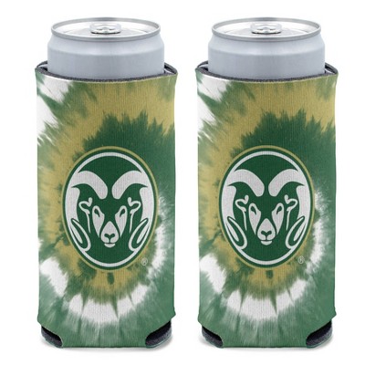 NCAA Colorado State Rams Tie-Dye Slim Can Cooler