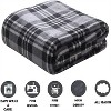 Comfort Flannel Blanket Super Soft Christmas Prints Throw Blanket Christmas Gift. - 2 of 4