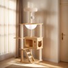 Sapphtopaz Cat Tree, Multi-Level Cat Tower with Sisal Scratching Posts, Climbing Ladder, Pet Furniture for Indoor Cats Playing and Climbing - 4 of 4