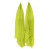 Wrapables Sheer Solid Color Lightweight Long Scarf, Lime Green - image 2 of 4