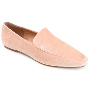 Journee Collection Women's Silas Slip On Square Toe Loafer Flats - 1 of 4