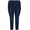 Avenue Women's Plus Size Petite Stretch Denim Skinny Jean - 4 of 4