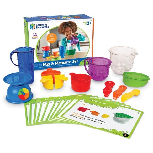 Learning Resources Mix And Measure Activity Set, 22 Pieces, Ages 4 ...