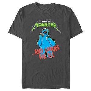 Men's Sesame Street And Cookies for All Monster T-Shirt - 1 of 4