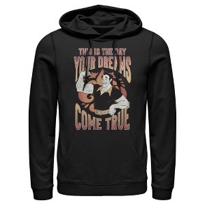 Men's Beauty and the Beast Gaston The Day Your Dreams Come True Pull Over Hoodie - 1 of 4
