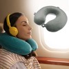 Unique Bargains Travel Office Home U-Shaped Memory Foam Neck Pillow 1Pc - image 2 of 4