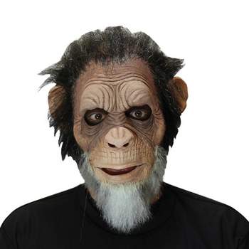 Ghoulish Mens Old Julius Ape Costume Mask -  - Beige
