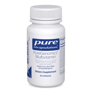 Pure Encapsulations PureGenomics Multivitamin - to Support Requirements of Common Genetic Variations - with Vitamin A,B,C,D,E, K & Minerals - 1 of 4