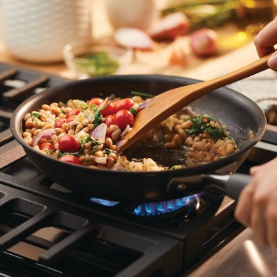 Moonstone Hard-Anodized Nonstick Stockpot with Steamer Insert