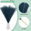 Unique Bargains Dried Plants Artificial Durable Small Fluffy Pampas Grass 7 Branches for Home, Office, Party 17.7 Inch - 2 of 4