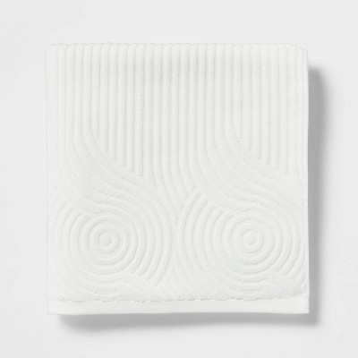 Cloud Geo Towel White - Threshold™