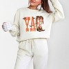 Y'all Bats - Womens Lightweight Garment Dyed Sweatshirt - 2 of 3