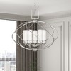 Livex Lighting Westfield 5 - Light Chandelier in  Brushed Nickel - 4 of 4
