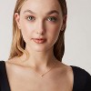Adjustable 14K Gold Heart Choker - Personalized Letter Necklace - 4 of 4
