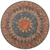 Mosaic Bistro Set Terracotta, Gray, Orange vidaXL - 4 of 4