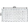 Nachtmann Bossa Nova Rectangular Plate and 2 Square Bowl Crystal Set, Plate: 11″ x 5.5″/Bowl: 4.7″ x 2.3″ - 4 of 4