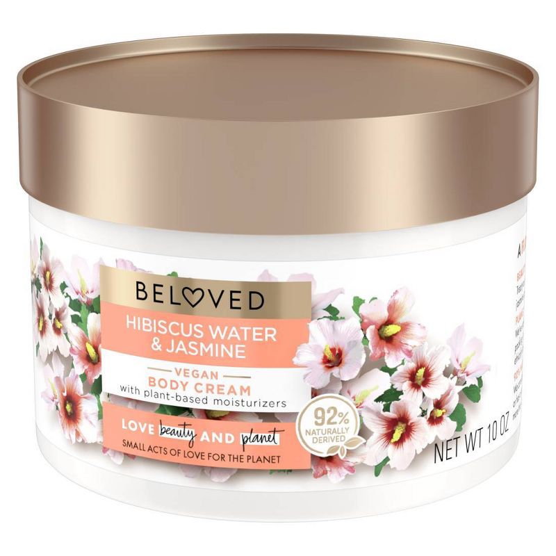 Beloved Hibiscus Water and Jasmine Body Cream - 10oz, 3 of 10