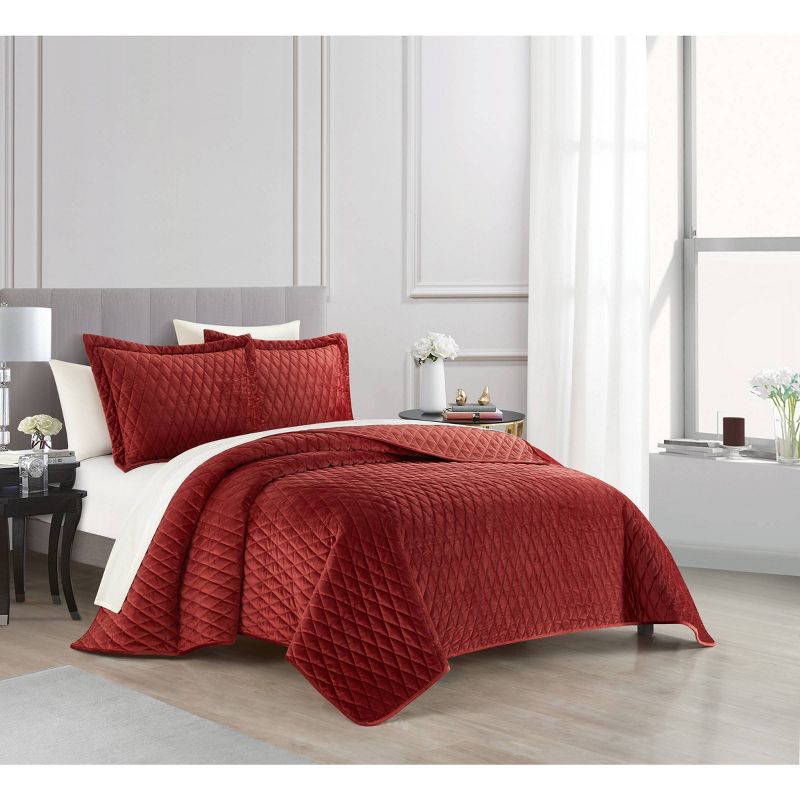 7pc Wafa Bed In a Bag Quilt Set - NY&C Home Collection, 3 of 6