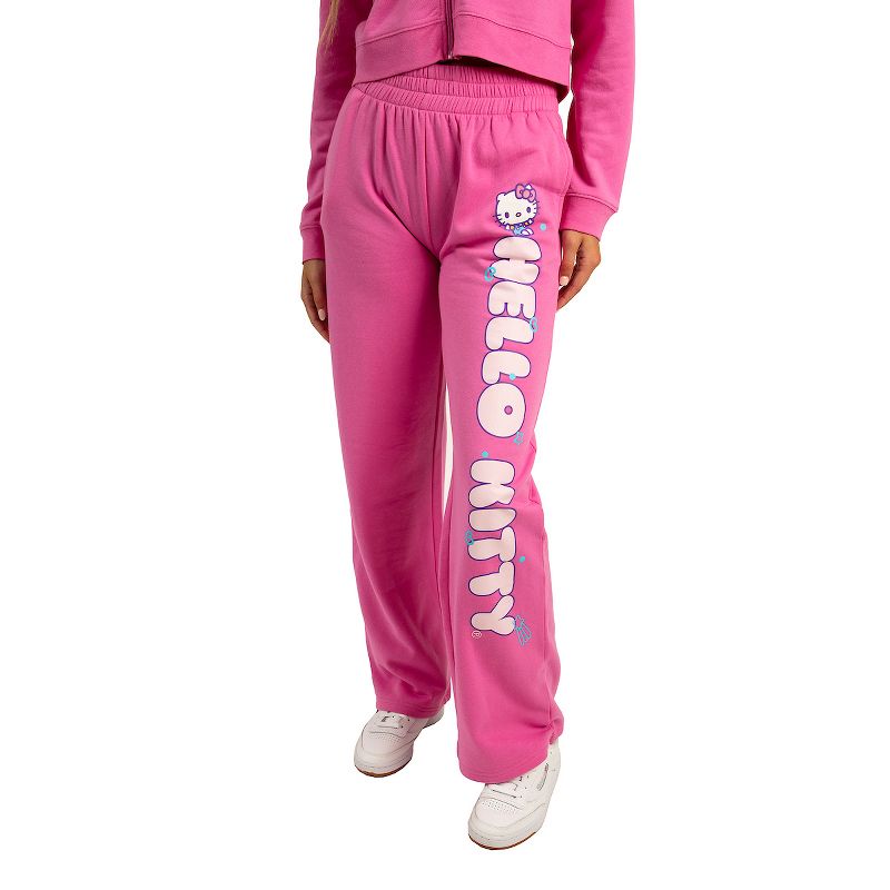 Hello Kitty Adult Zip Up Hoodie and Jogger Set, 5 of 6