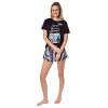 Beetlejuice Womens' Handbook For The Recently Deceased Pajama Set Shorts Multicolored - 2 of 4