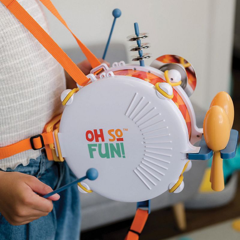 MindWare Oh So Fun! One Kid Band Musical Instruments Set for Kids Ages 5 and Up, 4 of 5