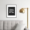 EnvyArt Reason Act My Age Metal Framed Art Print - Deny Designs - 2 of 3