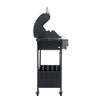 Okak Propane Grill with 3 Burners, Bbq Grill with Stainless Steel Frame and Side Burner, Outdoor Grill for Outdoor Cooking - 4 of 4