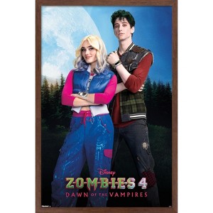 Trends International Disney Zombies 4: Dawn Of The Vampire (2025) - Addison & Zed Framed Wall Poster Prints - 1 of 4