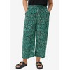 ellos Women's Plus Size Cropped Soft Pants - 4 of 4