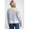 Women's Savage Striped Layered Sweatshirt - eesome - 3 of 3