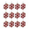 Melrose Wood Snowflake Ornament (Set of 12) - 3 of 4