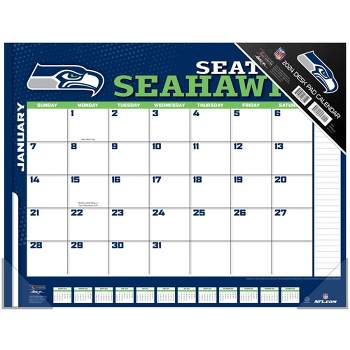 NFL Seattle Seahawks 22" x 17" 2024 Desk Calendar