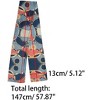 Allegra K Women's Polka Dot Long Skinny Double-Sided Scarf 57.87*5.12"(L*W) - 3 of 4