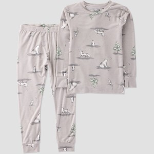 Carter's Just One You® Toddler 2pc Short Sleeve Comfy Soft Snug Fit Pajama Set - 1 of 4
