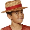 One Piece Kids' Luffy Costume Apparel Set Blue - 3 of 4