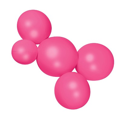 MINNIDIP Balloon Garland 5 Cluster in Hot Pink Satin