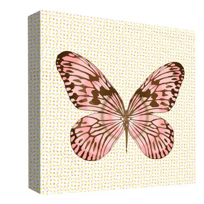 16" x 16" Rainbow Butterfly Decorative Wall Art - PTM Images