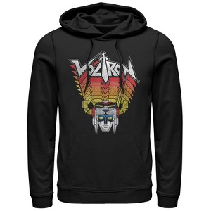 Men's Voltron: Defender of the Universe Robot Stripes Pull Over Hoodie - 1 of 3