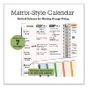 Deluxe Teacher's Academic Weekly/Monthly Planner, 7 Classes, Rainbow Artwork, Multicolor Cover, 11 x 8.5 Sheets, 52-Week Span - 4 of 4