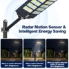 Solar Street Lights Outdoor, Solar Security Flood Lights Parking Lot Lights Commercial Dusk to Dawn, IP67 Waterproof Led Solar Lights w Remote - 4 of 4