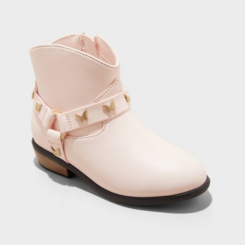 Cat and jack pink boots best sale