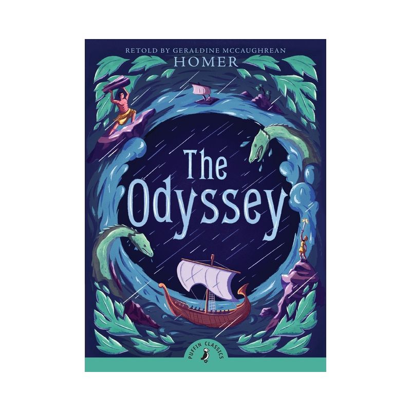 The Odyssey - (Puffin Classics) by  Homer (Paperback), 1 of 2